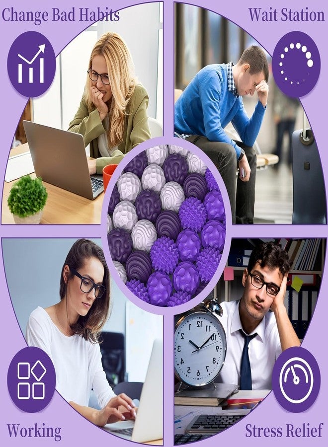 WROPZO كرات حسية مغناطيسية من WROPZO، 8 قطع، ألعاب مغناطيسية ثقيلة لتخفيف التوتر، مناسبة للمراهقين والبالغين، ومرضى اضطراب فرط الحركة ونقص الانتباه، ومرضى التوحد، ومرضى القلق، هدية حسية رائعة لتهدئة الأعصاب على المكتب. - Image 5